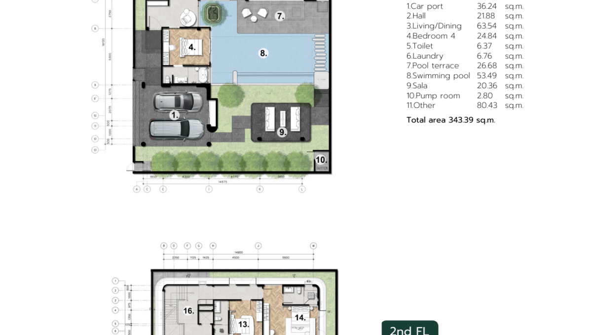 Floor plan - Type A